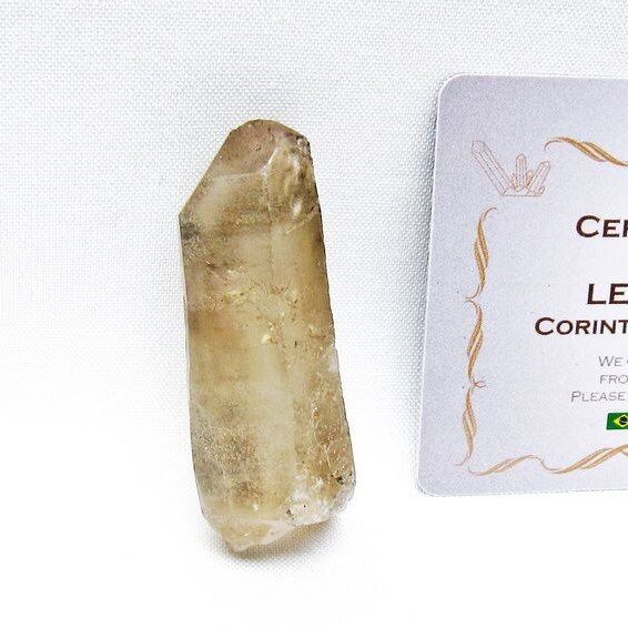 レムリアンシード スモーキークォーツ 原石 ブラジル ミナスジェライス州 コリント産 一点物 171-7394