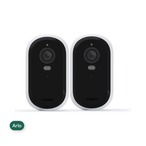 Arlo Essential 屋外用カメラ 2K (第2世代) カメラ2台 [CV-70639]