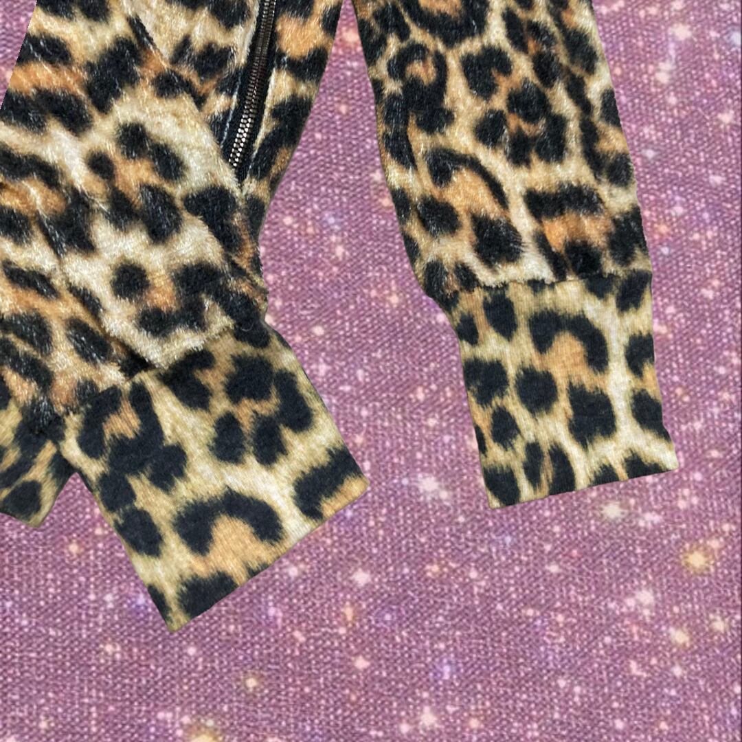 Y2K Old ” hysterics by HYSTERIC GLAMOUR ” Leopard Print Pile