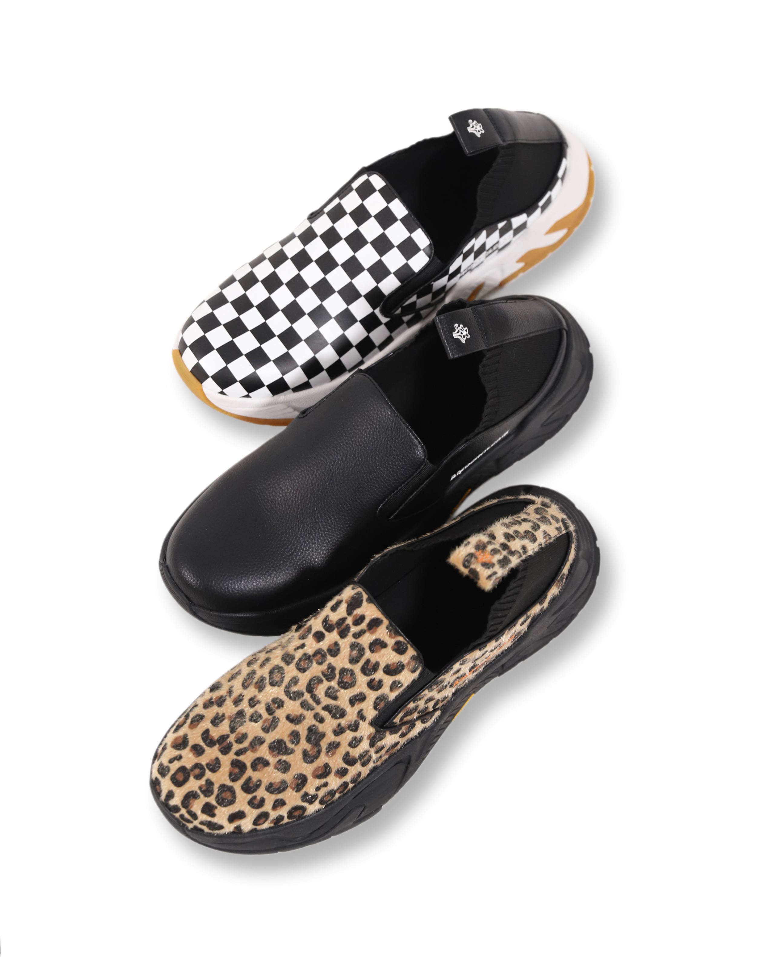 ラスト2点【S/L/LL】Fabric Vibram Slip-ons | AMBERGLEAM