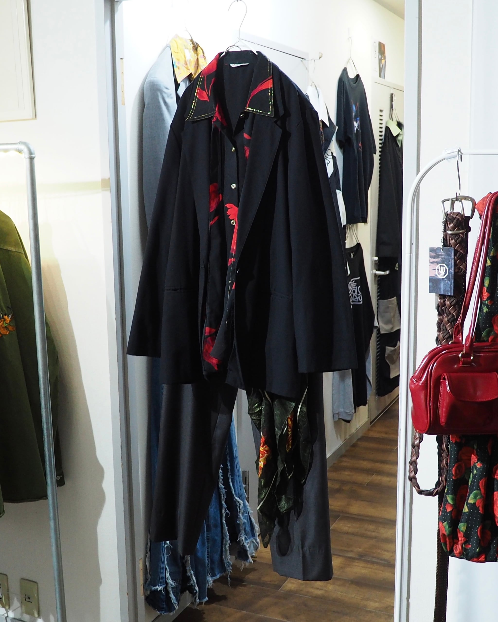" LANVIN collection - 極上 " Special Pure Wool Wide Slacks Pants