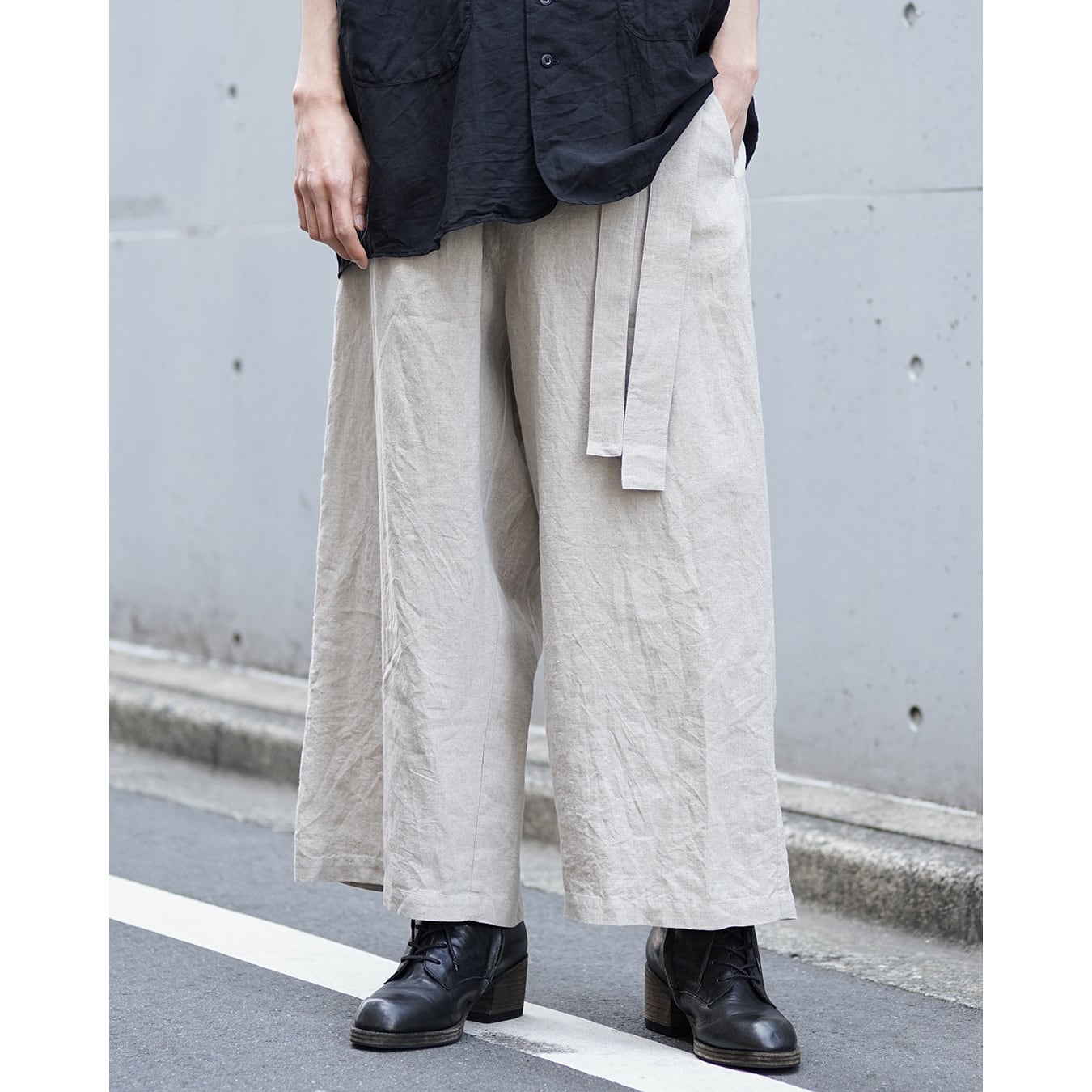 Nomàt] (ノマット) N-P-09 Wrap PT/Irish LINEN | Clique Tokyo
