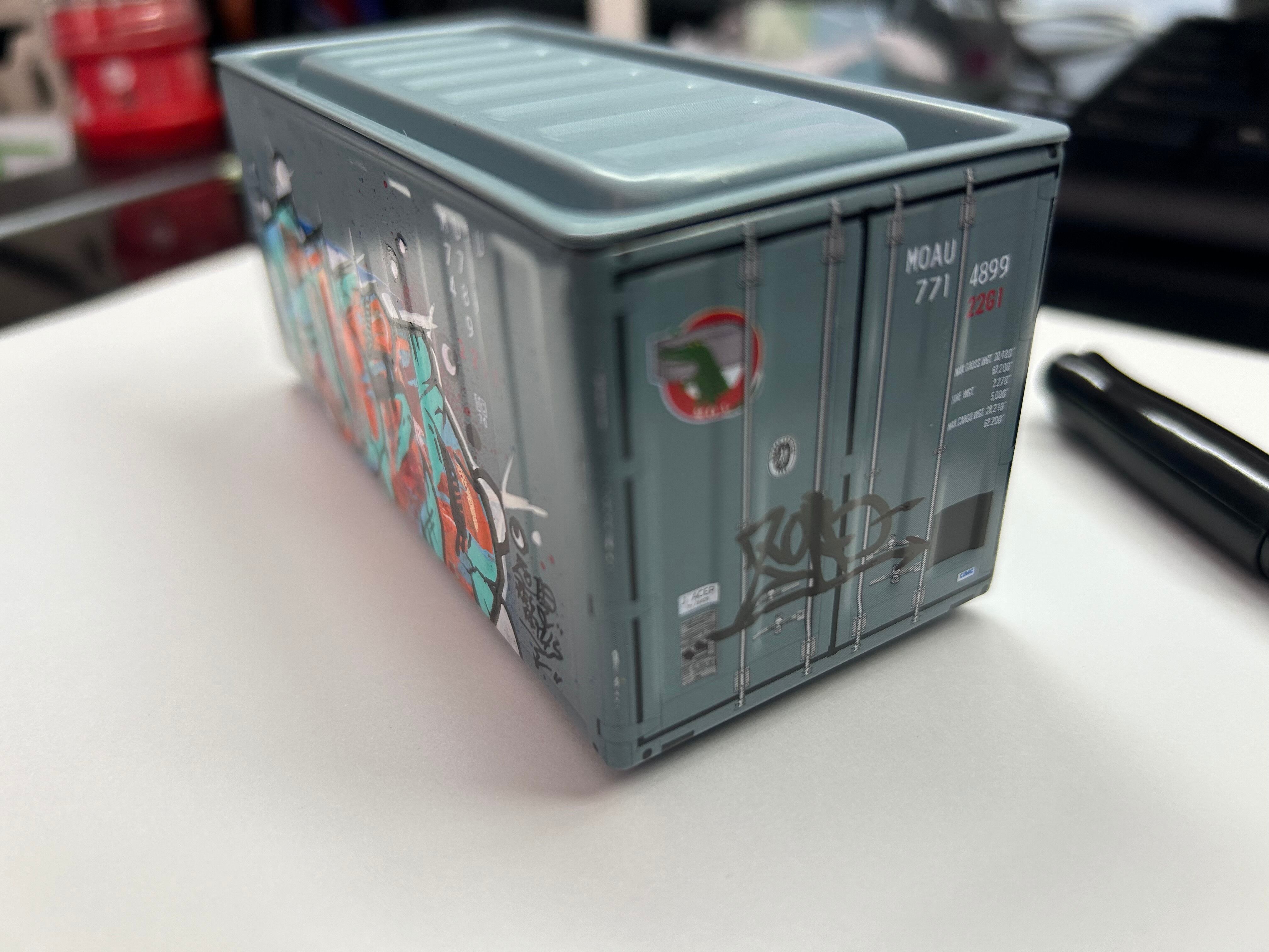 直筆 ART WORK by ZOID＂Miniature graffiti box＂ | ZOID