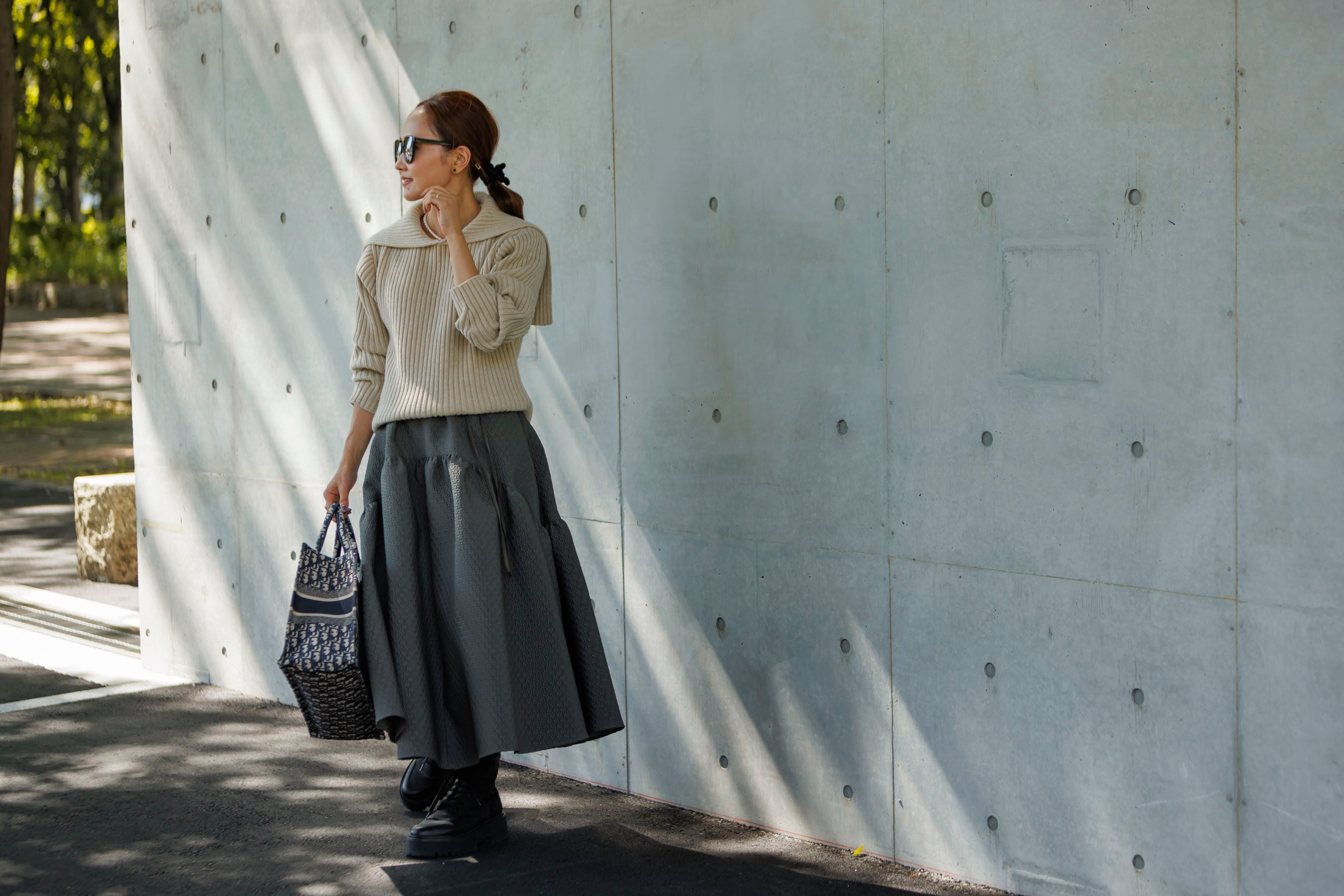 再販】11/10(fri)21:00- AW Jacquard skirt | Bluelea 