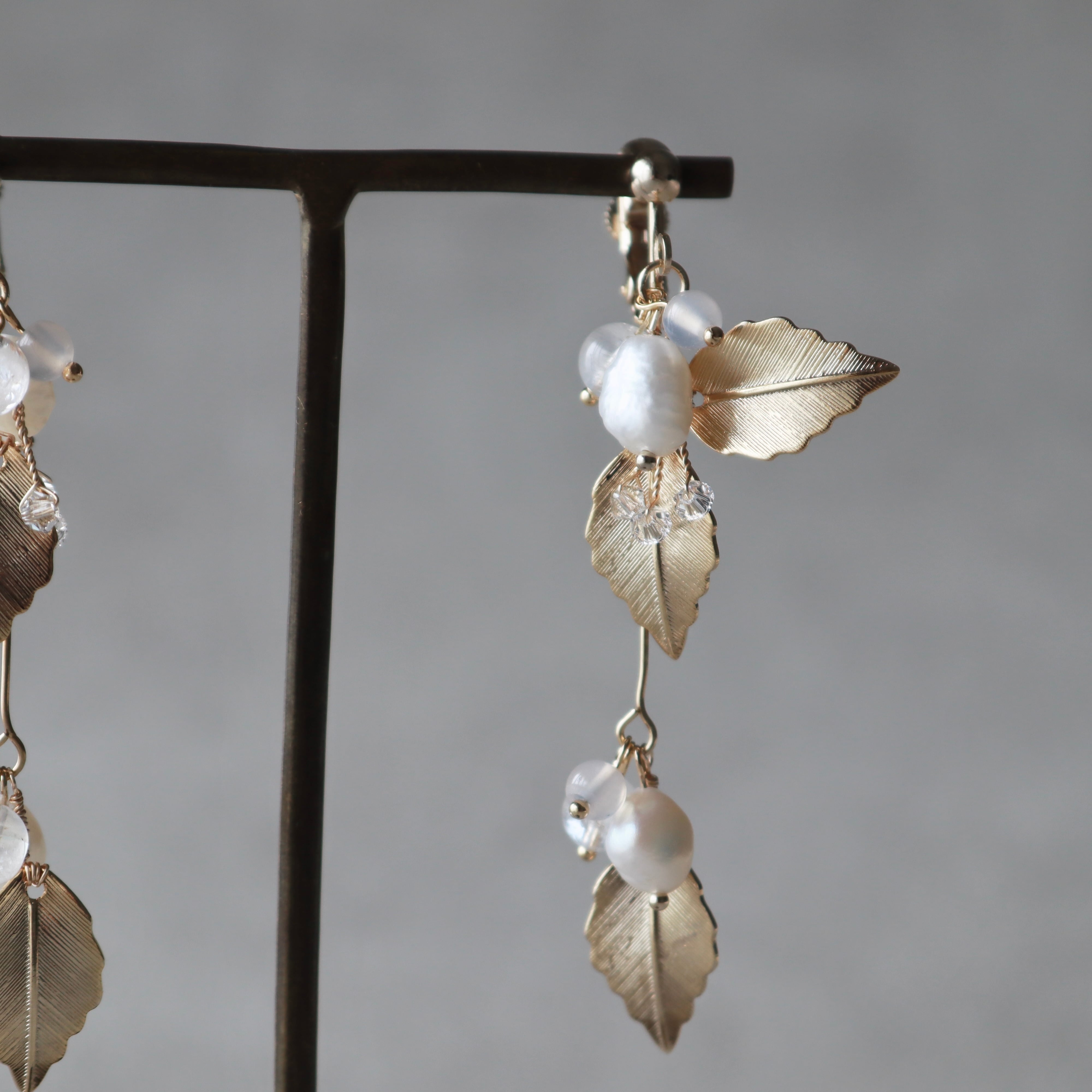 florielle - フロリエル - ナチュラル派の花嫁さまへ〈イヤリング