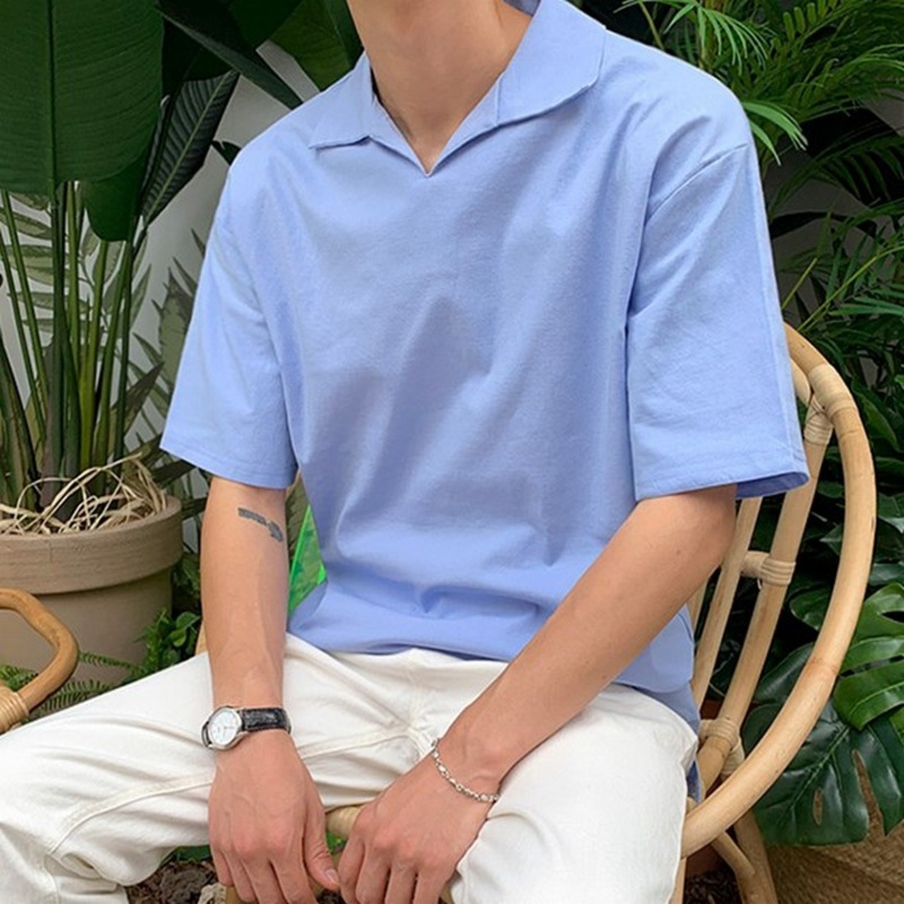 襟付きTシャツ　MT0080209