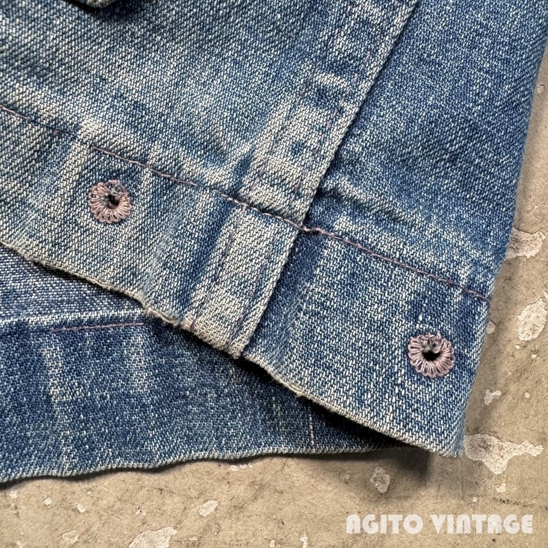 40's U.S.NAVY ショールカラーデニムカバーオール ヘチマ チェンジ