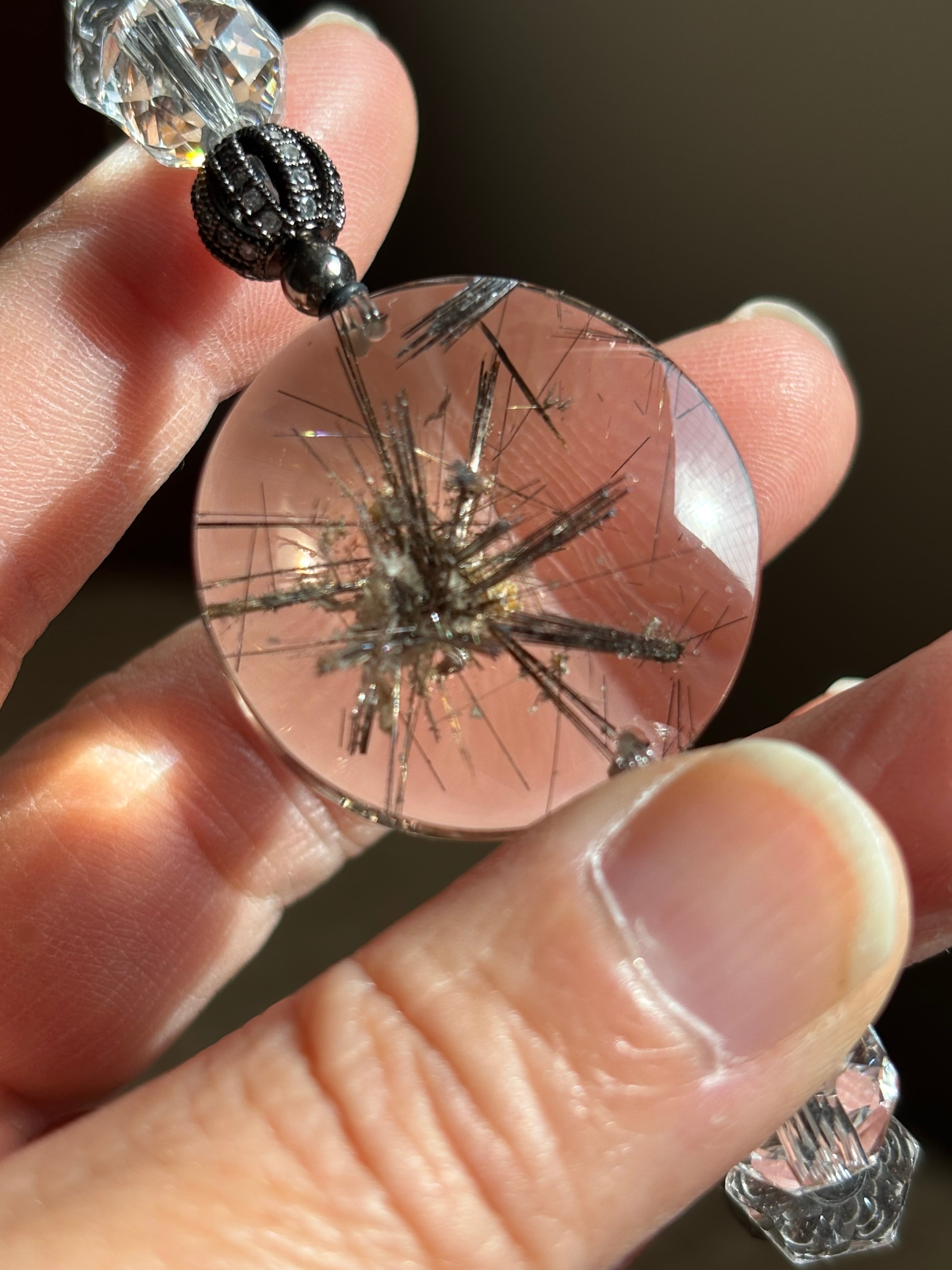 パキスタン産】シルバールチルスモーキークォーツ