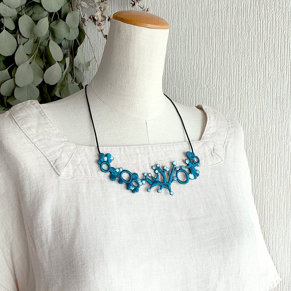 刺繍ネックレス ga.la (n-063）4色 | ga.la_accessory