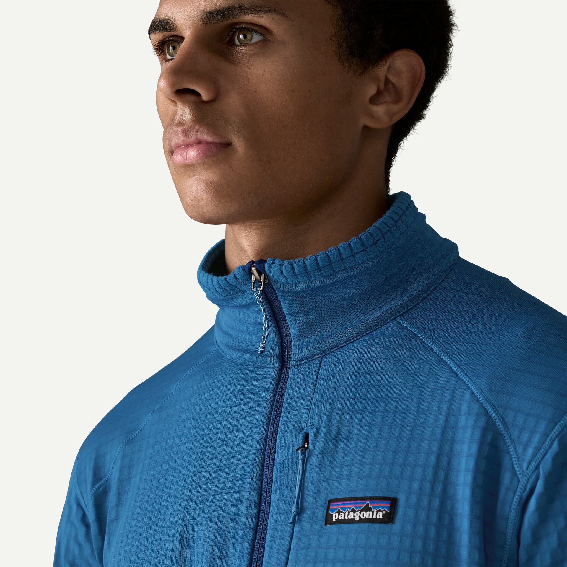 パタゴニア メンズ・R1 ジャケット (カラー Aquatic Blue) Patagonia