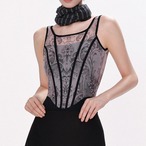 ノワールエランセ ノースリーブレオタード L0729