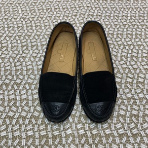CHANEL LOGO LOAFERS 36C 【23.0cm】