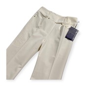 タグ付き 未使用品 レリアン CARA O CRUZ キャラオクルス ホワイト ストレッチ スラックスパンツ サイズ 7 /レディース