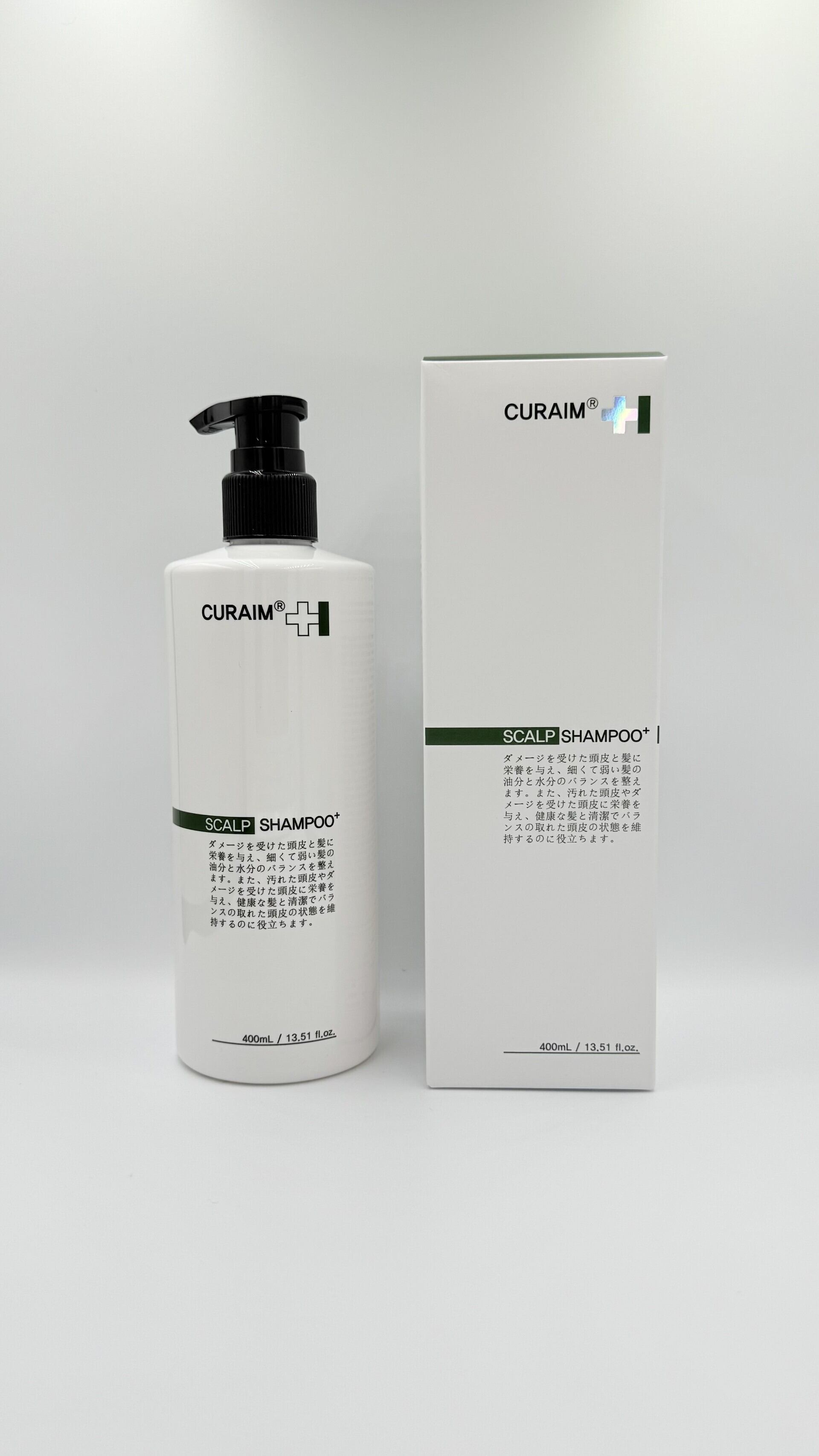 シャンプー CURAIM SCALP SHAMPOO+ 400mL 300Ml コスメ・美容 CURAIM SCALP SHAMPOO+ 400mL CURAIM SCALP