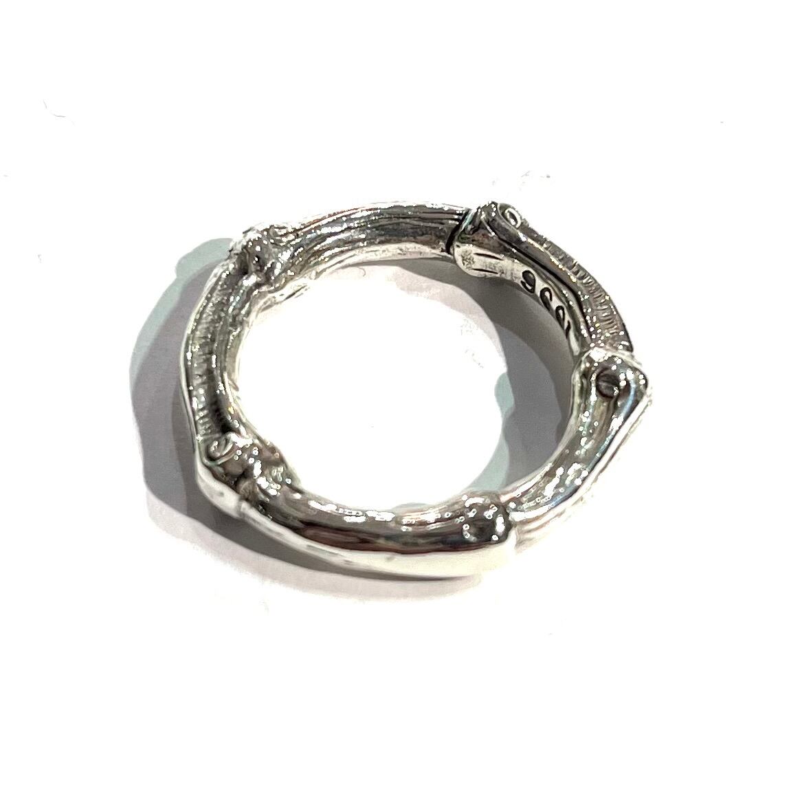 TIFFANY&CO.】1965 TIFFANY &CO バンブーリング 15-16号／シルバー925