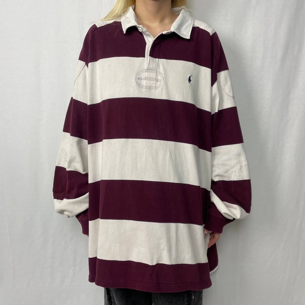 ビッグサイズ Polo by Ralph Lauren ポロバイラルフローレン ボーダー 