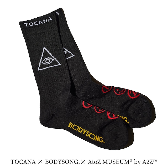 【TOCANA x BODYSONG.x AtoZ MUSEUM® by A2Z™トリプルネーム】時代が求めるスピリットを纏う「TOCANAソックス」