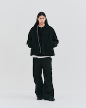 N/C Twill Utility Wide Easy Trousers