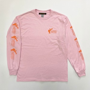 "Mr.ZIPPER" L/S T-Shirts(PINK)