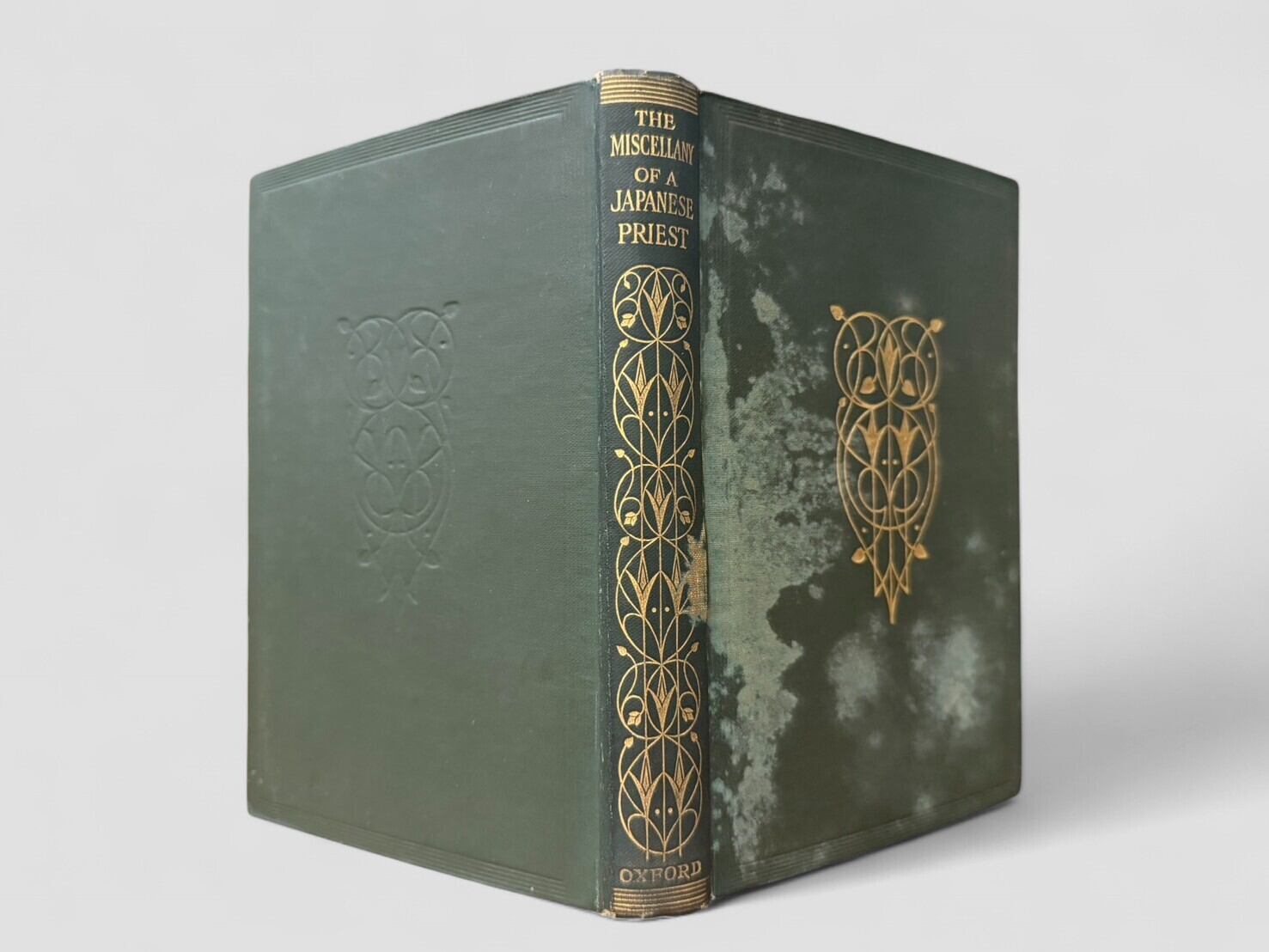 SJ580】【FIRST EDITION】The miscellany of a Japanese priest, being