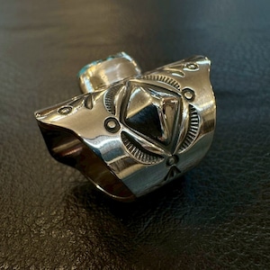 ハーマンスミス(HermanSmith) キングマンターコイズリング 14号