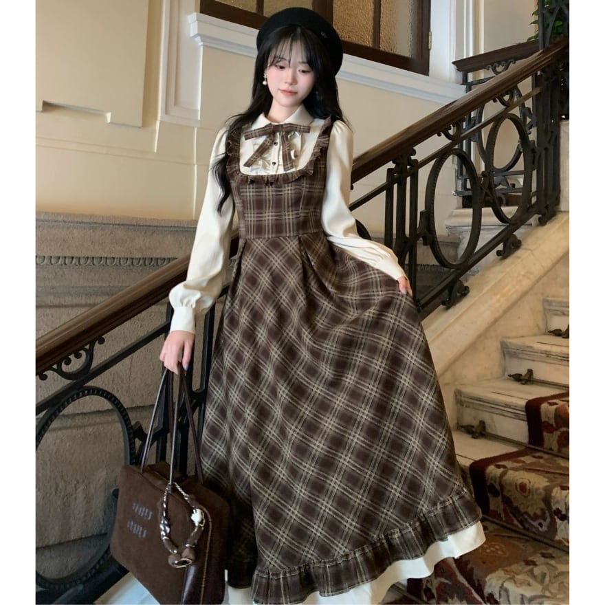 量産型 控えめなのに絵になる クラシカルロリィタワンピ|天使と悪魔