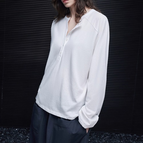 ヘンリーネックシャツ ・19595