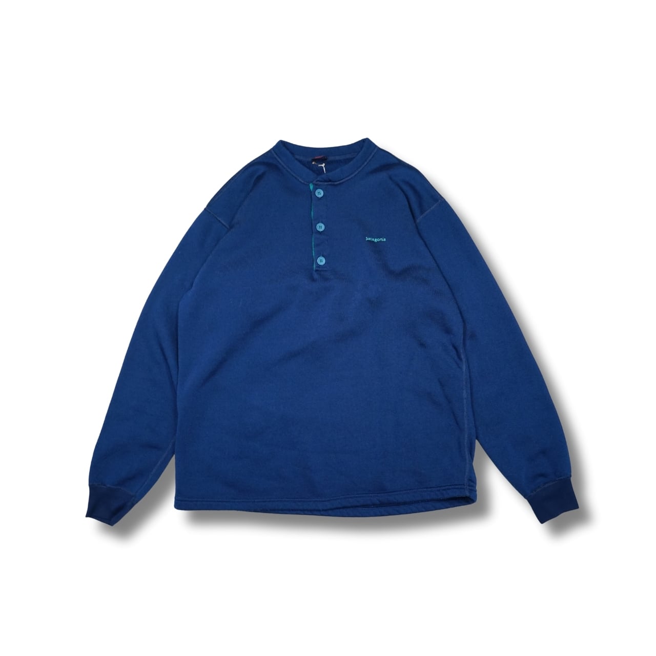 Patagonia(パタゴニア)CAPILENE ヘンリーネック プルオーバー(表記L・実寸L相当)|NA526