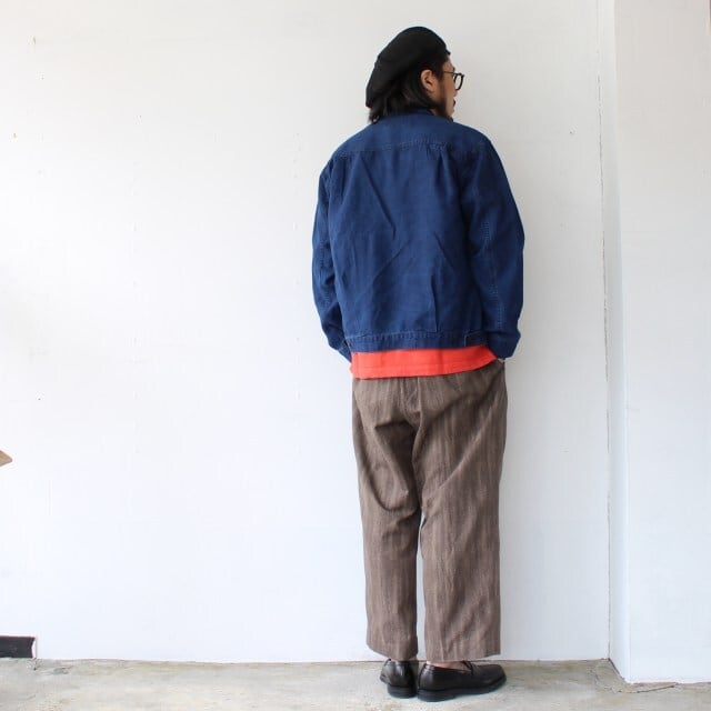 Orgueil インディゴリネンジャケット Indigo linen jacket / OR-4311