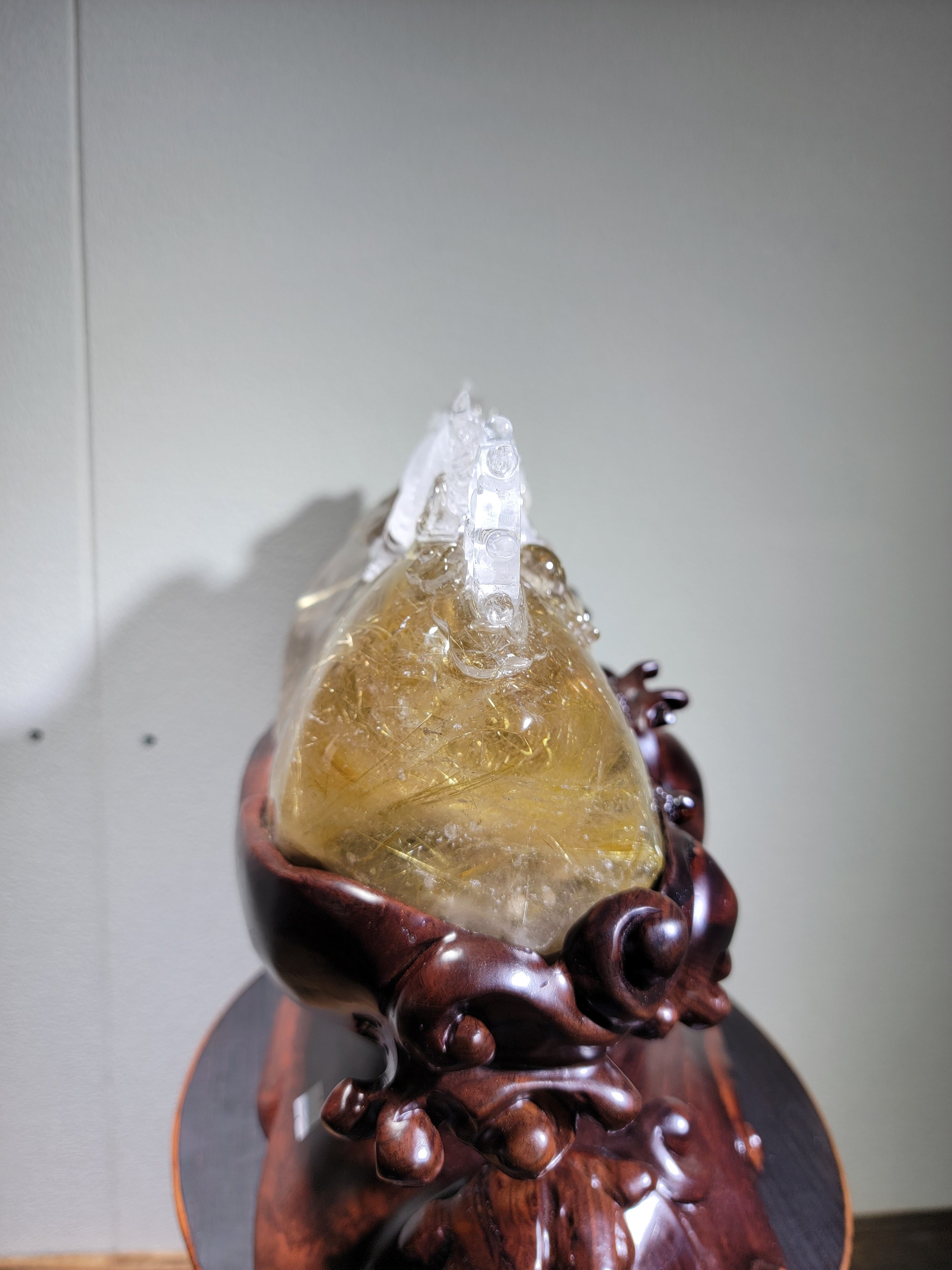 [送料無料][最高級品]最高級特大タイチンルチル神龍