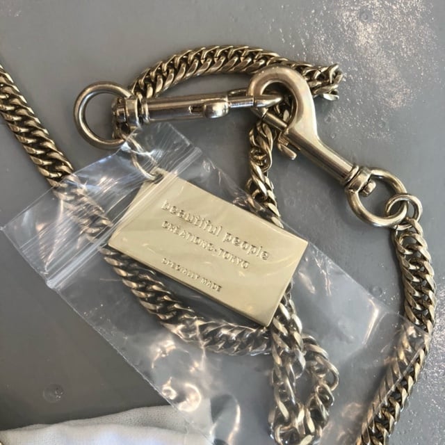 2025Pre Spring】 beautiful people - kihei chain strap in gold | Asqu