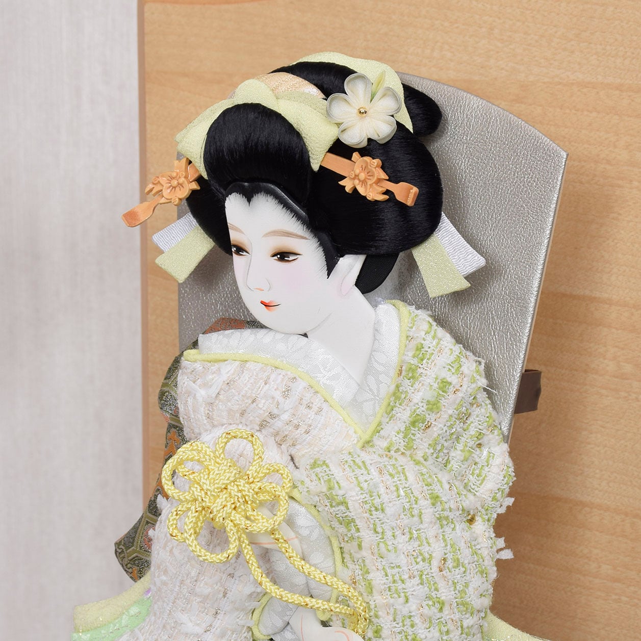 押絵羽子板【Nagomi shelf -Lime-】｜おしゃれ｜モダン｜今どき