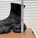 Genuine Leather Platform Slim-Fit Boots (ME499)