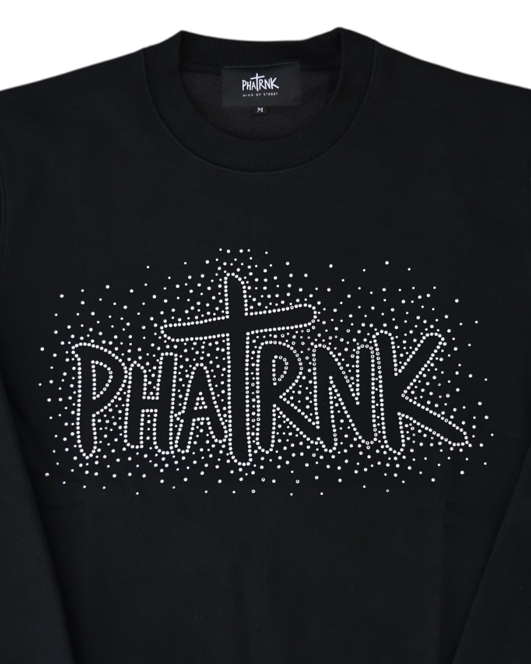 PHATRNK BURST RHINESTONE SWEAT SHIRT | PHATRNK OFFICIAL ONLINE STORE