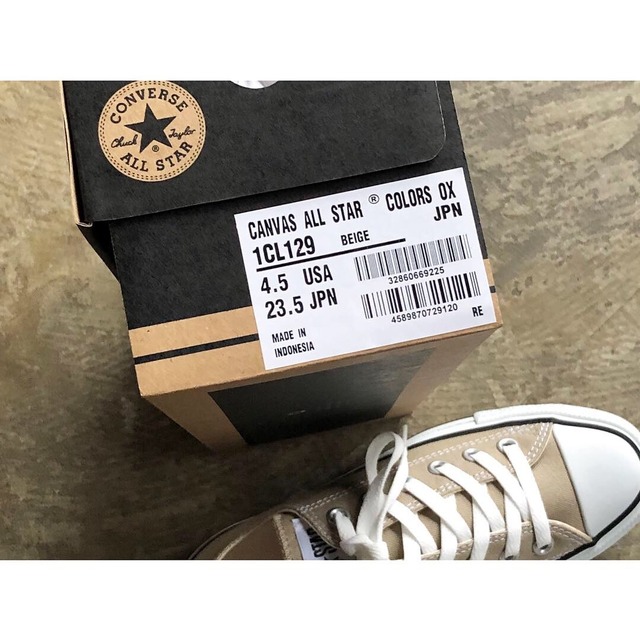 CONVERSE(コンバース) CANVAS ALL STAR COLORS OX BEIGE | AUTHENTIC Life Store