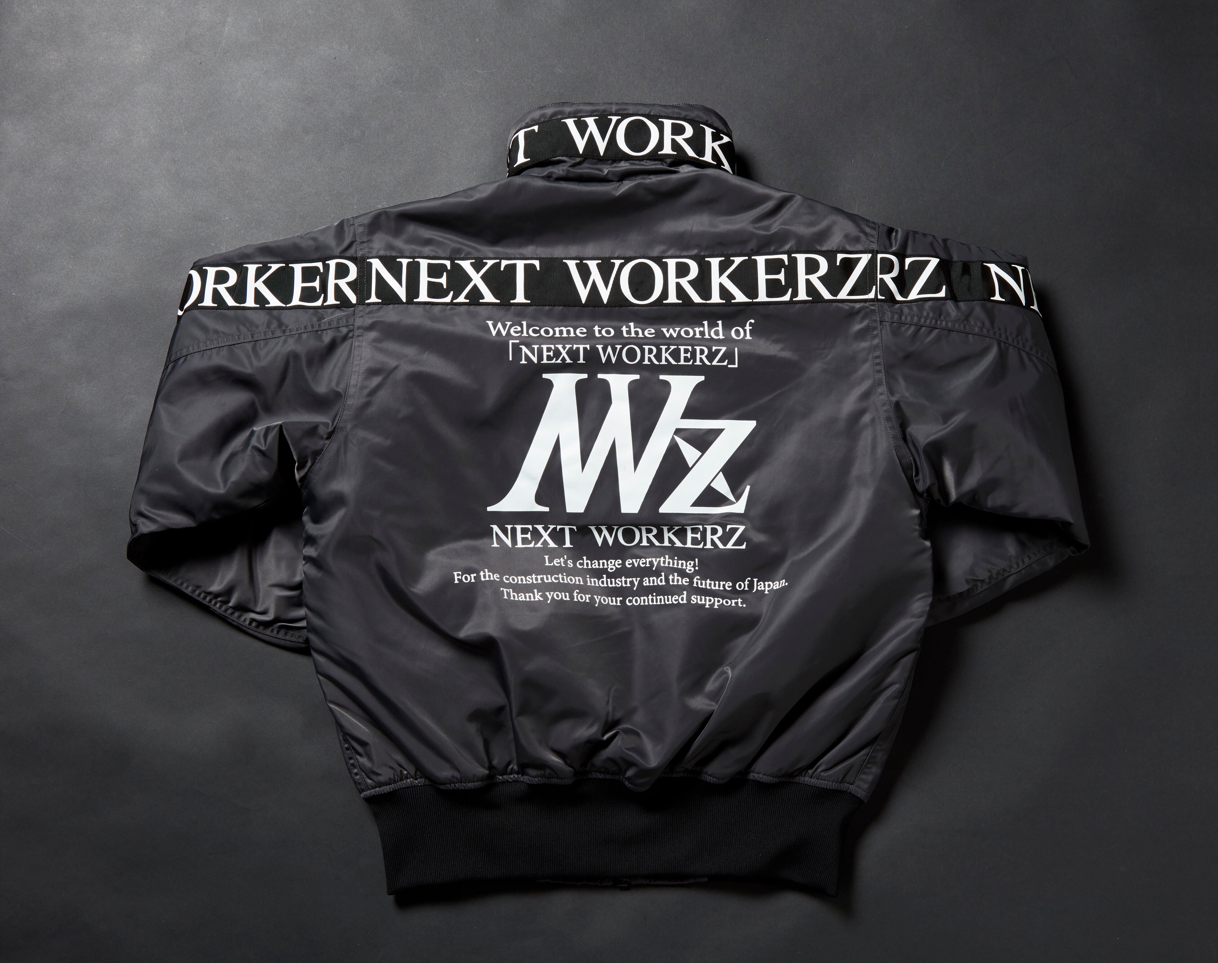 NWZ ネクストワーカーズ STAND JACKET(グレー) NWZ STAND JACKET【GRAY】 | NEXTWORKERZ STORE