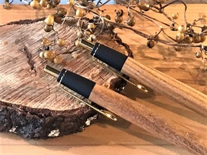 「匠」筆記具シリーズ　木軸シャープペン・ボールペン  　 エンジュ