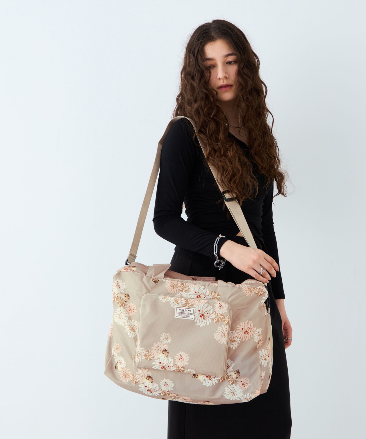 PAUL&JOE ACCESSOIRES : TRAVEL BOSTON BAG PJA-B1441