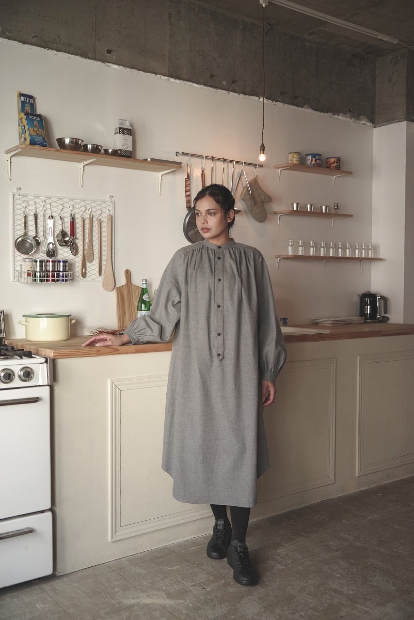Supima Wool Shirt Dress