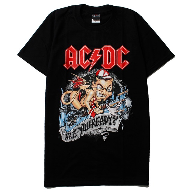 ROCK　T-SHIRT　【AC/DC エーシー・ディーシー】 ARE YOU READY? バックプリント