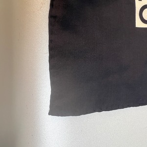 CHANEL シャネル ココマーク タグ付き シルク スカーフ バイカラー A-9238