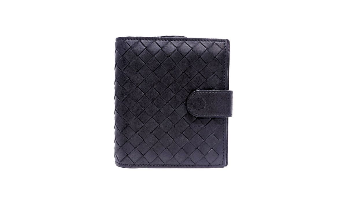 ヴィンテージ BOTTEGA VENETA ボッテガ ヴェネタ レザー フラワー