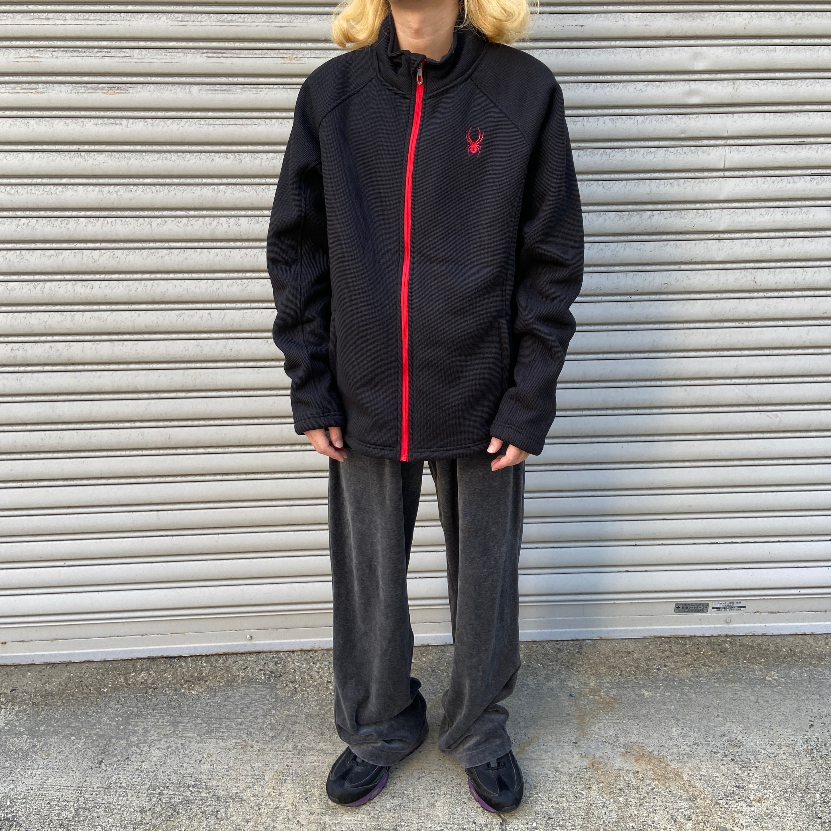 SPYDER スパイダー フルジップアクティブジャケット テック 内フリース  