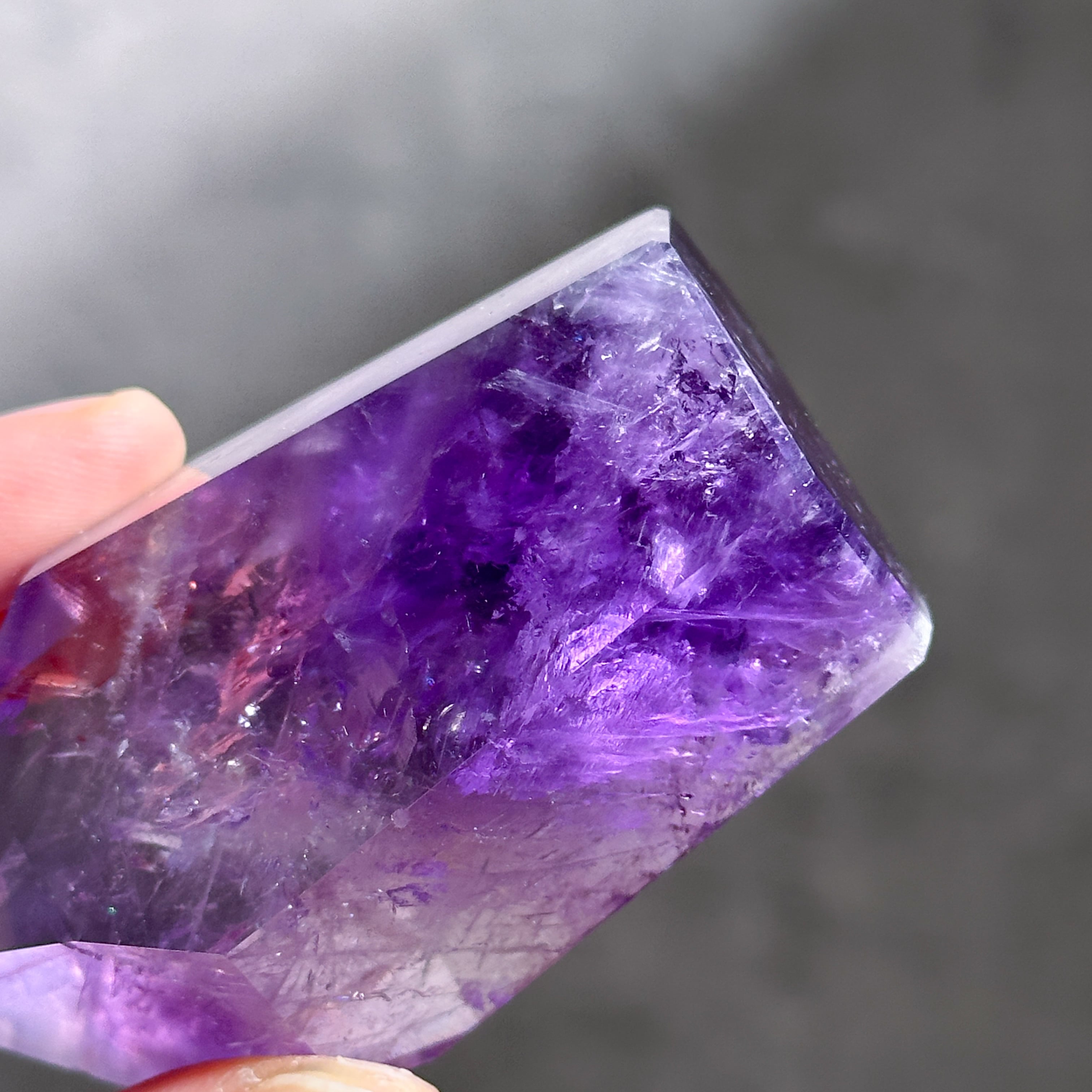 バイーア産ファントムアメジスト タワー55◇ Phantom Amethyst