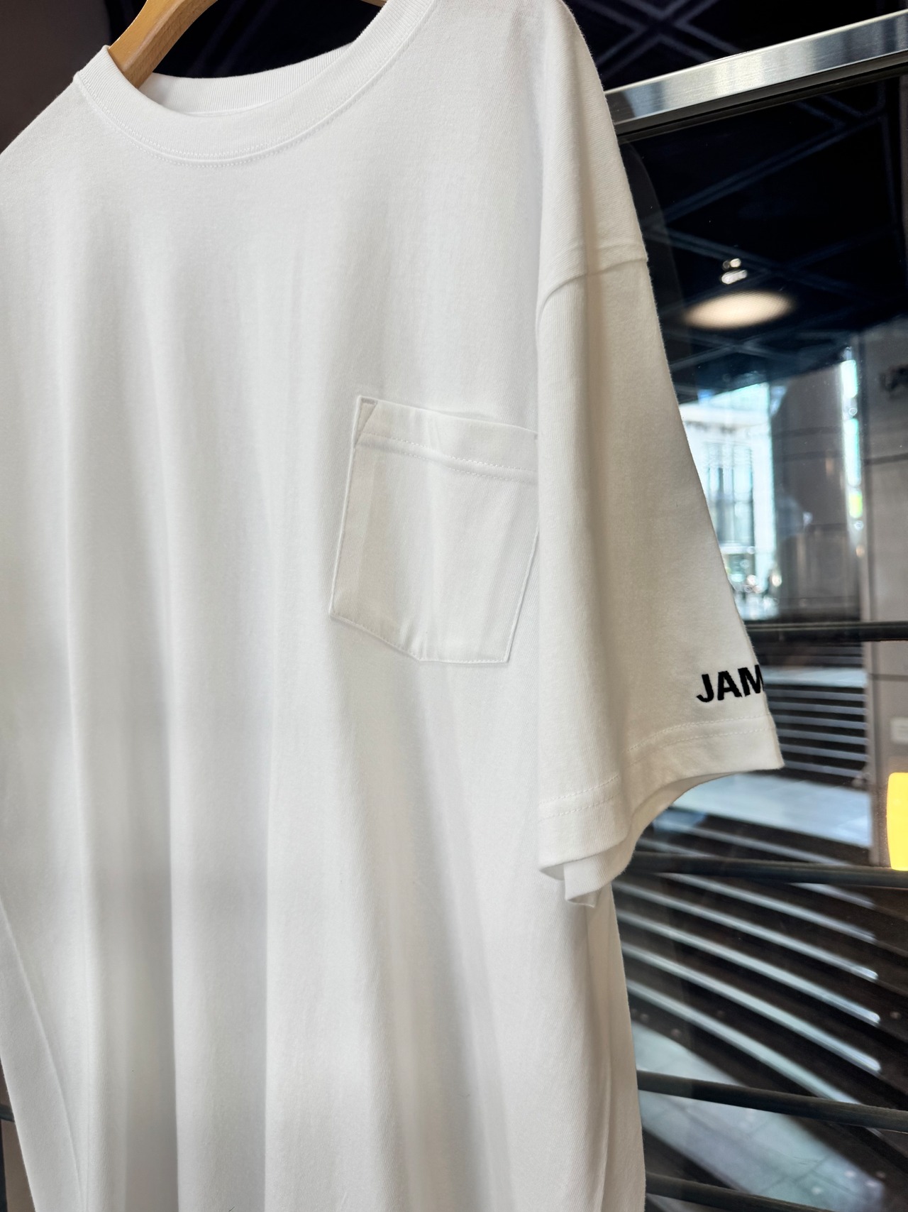 JAMES刺繍Tシャツ