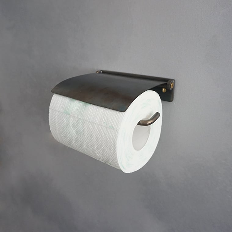真鍮製トイレットペーパーホルダー ヴィンテージ仕上げ | CTSH LIGHT.
