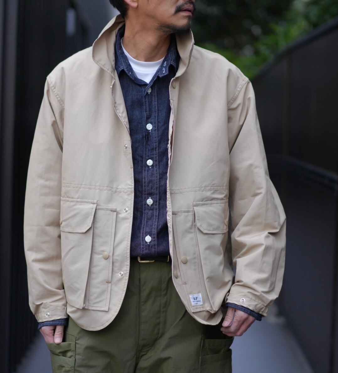 SASSAFRAS(ササフラス) / Cultivator Jacket 60/40-Beige- (SF-242091  