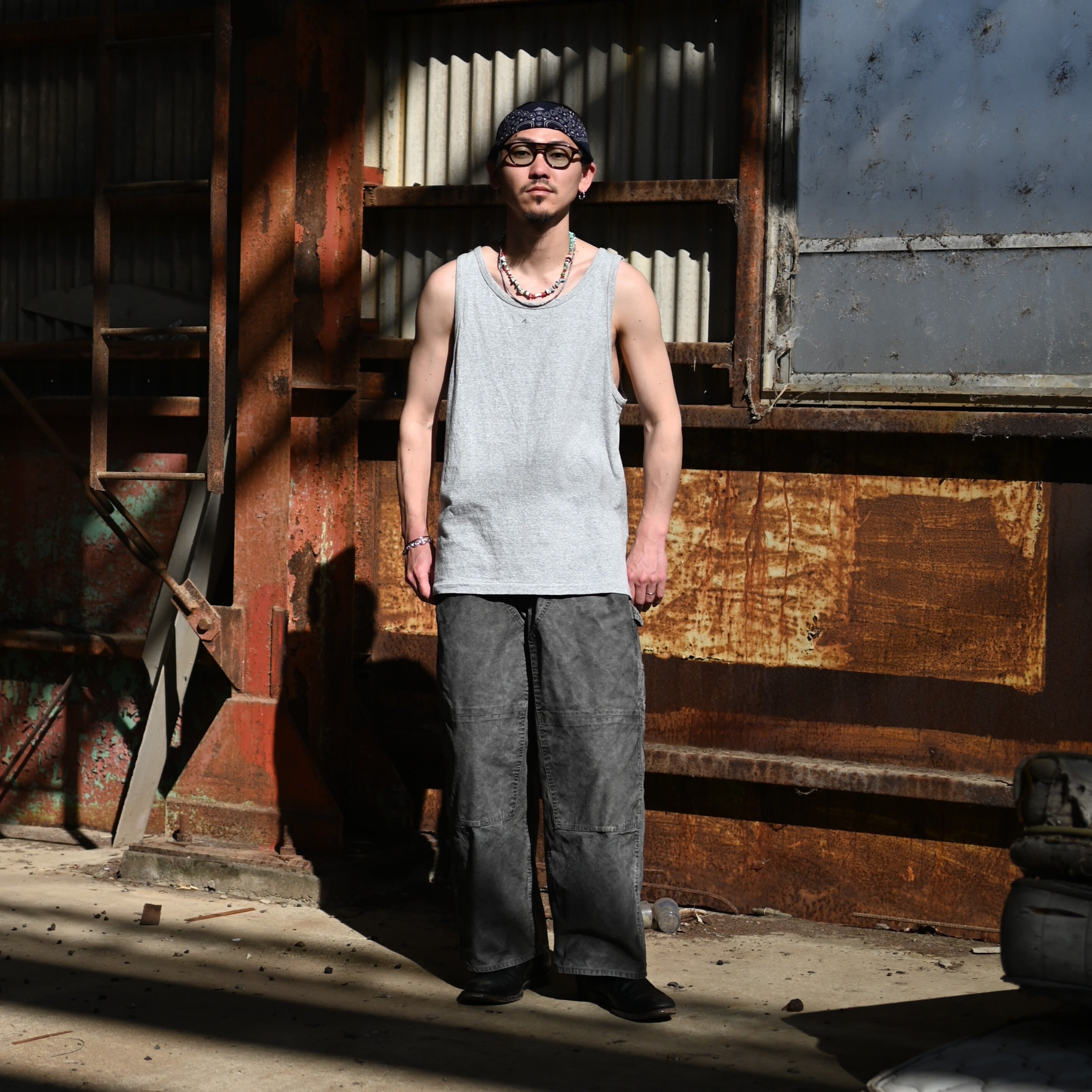 25SS BOWWOW 8812 TANKTOP/XL 2色セット バウワウ BOWWOW / 8812 TANKTOP | GANKO