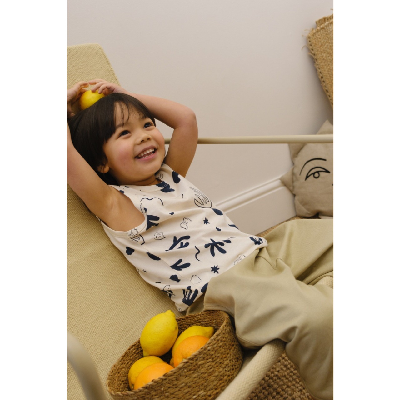 organiczoo　Capri Vest Undyed Cotton