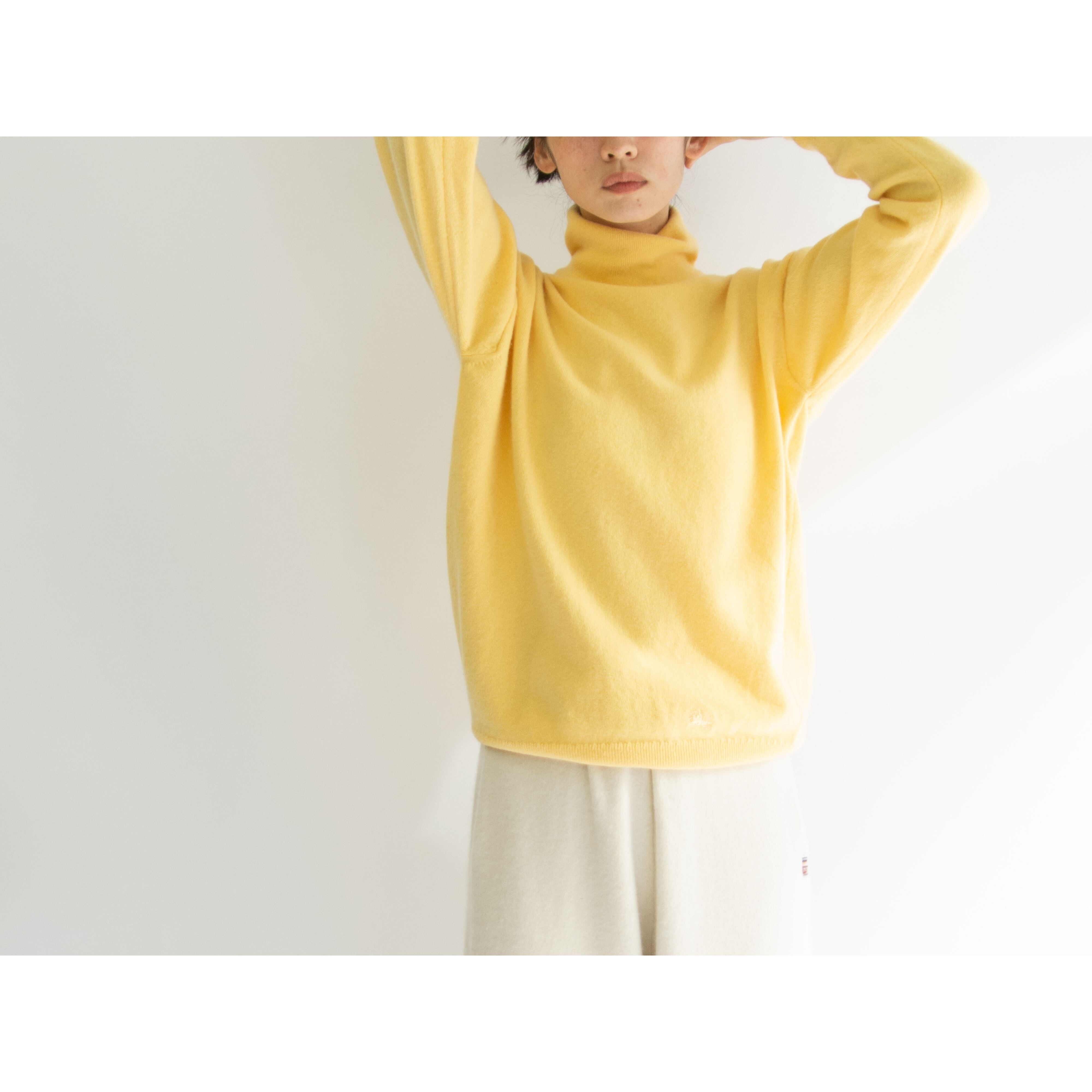 【Burberrys】Made in Scotland 100% Lambswool High Neck Sweater（バーバリーズ スコットランド製 ラムズウールハイネックセーター タートルニット）